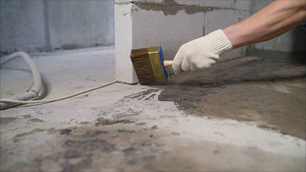 SJ Waterproofing Pros Basement Waterproofing coverage map for North Evans, NY and surrounding area